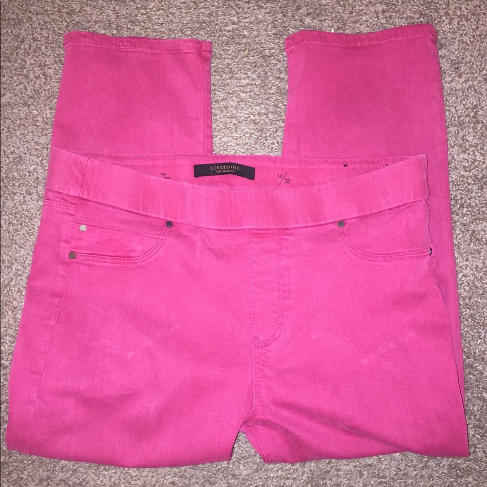 👠👛Liverpool Capri Jeans Los Angeles. Size 16